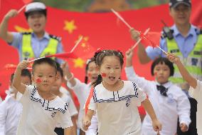 Chinese Celebrate National Day in Wuhu