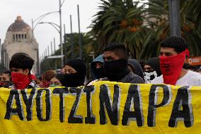 Mothers And Fathers Of The 43 Ayotzinapa Students March 10 Years After Their Disappearance