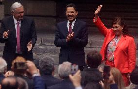 Mothers And Fathers Of The 43 Ayotzinapa Students March 10 Years After Their Disappearance