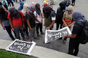 Mothers And Fathers Of The 43 Ayotzinapa Students March 10 Years After Their Disappearance