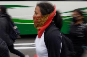 Mothers And Fathers Of The 43 Ayotzinapa Students March 10 Years After Their Disappearance