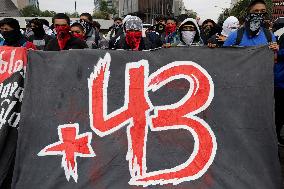 Mothers And Fathers Of The 43 Ayotzinapa Students March 10 Years After Their Disappearance