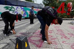 Mothers And Fathers Of The 43 Ayotzinapa Students March 10 Years After Their Disappearance