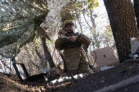 Ukrainian Unit Of Attack UAVs On The Frontline