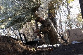 Ukrainian Unit Of Attack UAVs On The Frontline