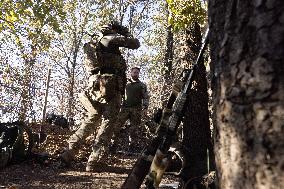 Ukrainian Unit Of Attack UAVs On The Frontline