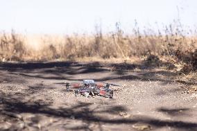 Ukrainian Unit Of Attack UAVs On The Frontline