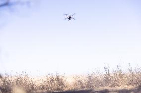 Ukrainian Unit Of Attack UAVs On The Frontline