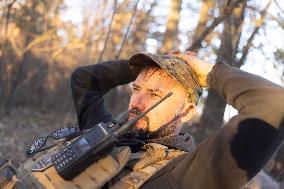 Ukrainian Unit Of Attack UAVs On The Frontline