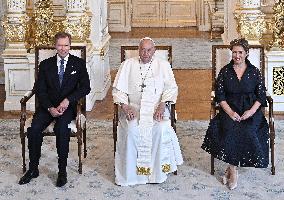 Pope's Visit To Luxembourg