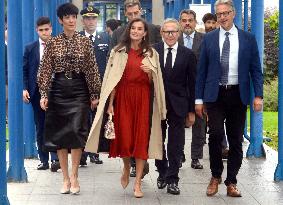 Queen Letizia At  World Cancer Research Day Annual Meeting - Milan