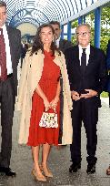 Queen Letizia At  World Cancer Research Day Annual Meeting - Milan