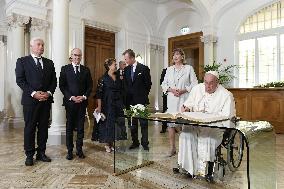 Pope Francis Meets Civil Authorities - Luxembourg