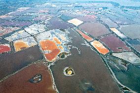 Salt Lake in Yuncheng