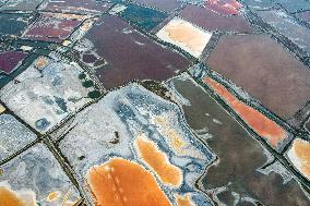 Salt Lake in Yuncheng