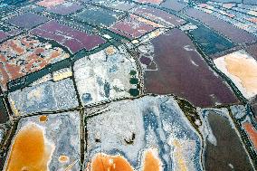 Salt Lake in Yuncheng