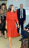 Queen Letizia At World Cancer Research Day Annual Meeting - Milan