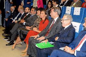 Queen Letizia At World Cancer Research Day Annual Meeting - Milan