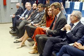 Queen Letizia At World Cancer Research Day Annual Meeting - Milan