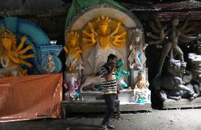 Durga Puja Festival Preparation In West Bengal 2024, Kolkata, India