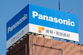 Panasonic signage and logo