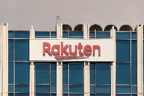 Rakuten Group Exterior, Logo, Signage