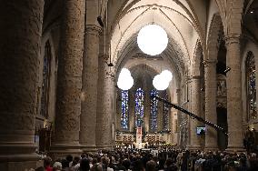 Pope Francis Meets Catholic Community - Luxembourg