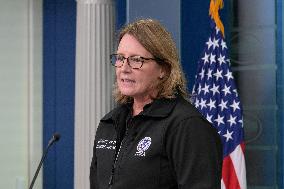 DC: Press Sec Jean-Pierre and FEMA Administartor Criswell hold a WH press briefing