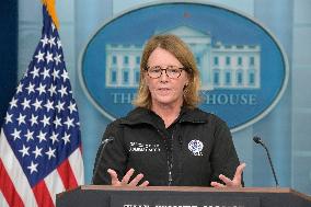 DC: Press Sec Jean-Pierre and FEMA Administartor Criswell hold a WH press briefing