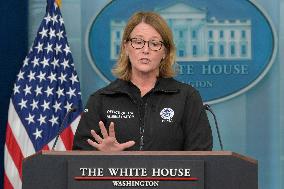 DC: Press Sec Jean-Pierre and FEMA Administartor Criswell hold a WH press briefing