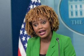 DC: Press Sec Jean-Pierre and FEMA Administartor Criswell hold a WH press briefing