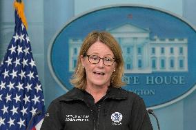 DC: Press Sec Jean-Pierre and FEMA Administartor Criswell hold a WH press briefing