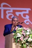 Vice President At Hindu Spiritual & Service Fair In Jaipur