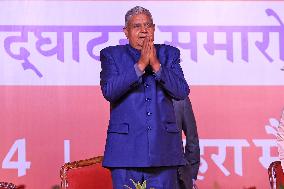 Vice President At Hindu Spiritual & Service Fair In Jaipur