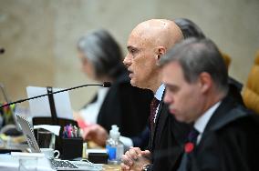 Brazilian Supreme Court Justice Alexandre De Moraes Analyzes The Unblocking Of Platform X In Brazil.