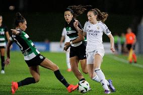 Real Madrid v Sporting CP: UEFA Women's Champions League 2nd Round 2nd Leg