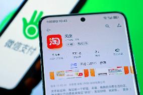 Taobao Supported Wechat Pay