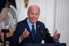 Gun Violence Address At The White House - Washington