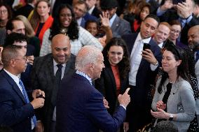 Gun Violence Address At The White House - Washington