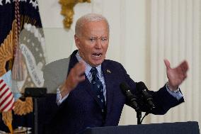 Gun Violence Address At The White House - Washington