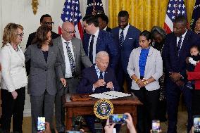 Gun Violence Address At The White House - Washington