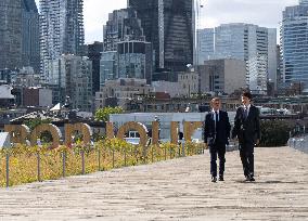 Macron And Trudeau Pledge Common Front On Economy - Canada