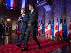 Macron And Trudeau Pledge Common Front On Economy - Canada