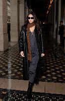 PFW - Vittoria Ceretti Exits Her Hotel