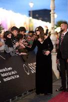 San Sebastian Festival - Monica Bellucci And Tim Burton