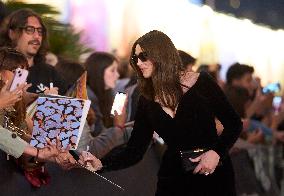 San Sebastian Festival - Monica Bellucci And Tim Burton