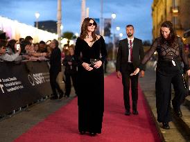 San Sebastian Festival - Monica Bellucci And Tim Burton