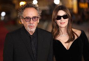 San Sebastian Festival - Monica Bellucci And Tim Burton