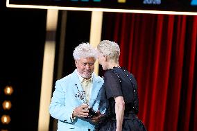 San Sebastian Film Festival - Pedro Almodovar Awarded