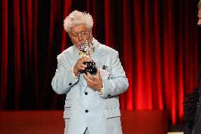 San Sebastian Film Festival - Pedro Almodovar Awarded